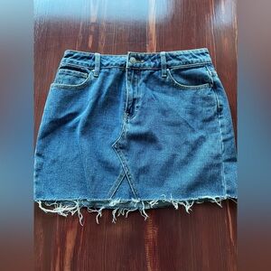Packing Denim skirt